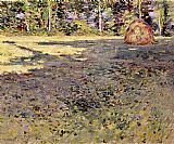 Theodore Robinson Canvas Paintings - Afternoon Shadows